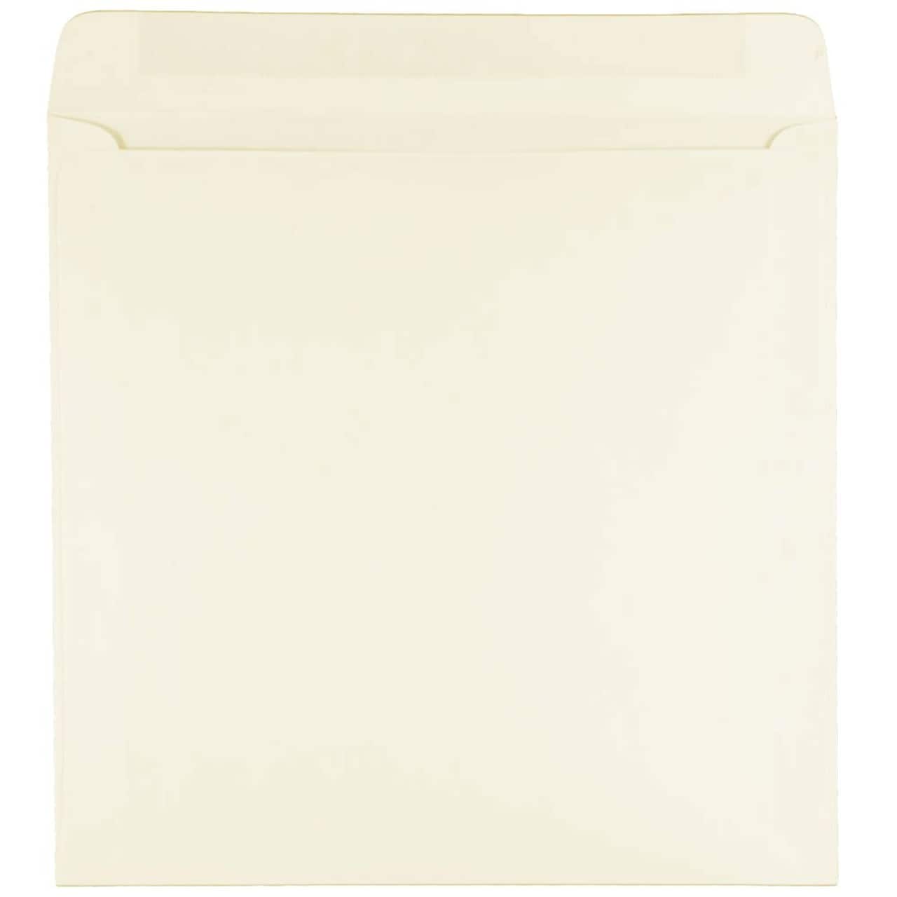 JAM Paper 7.5" x 7.5" Square Invitation Envelopes, 25ct.